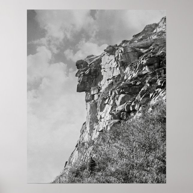 Der alte Mann des Berges, 1901. Vintages Foto Poster (Vorne)