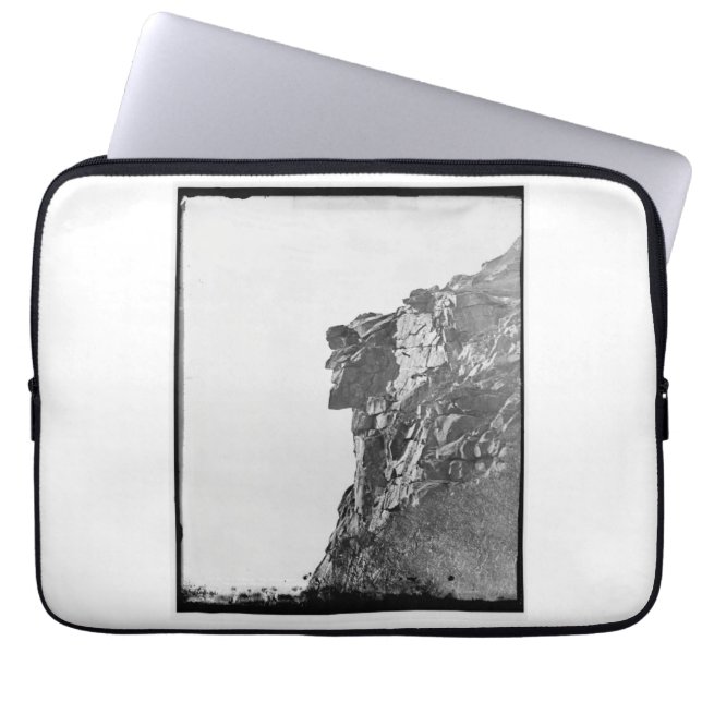 Der alte Mann im Bergcomputer-Fall Laptopschutzhülle (Vorderseite)