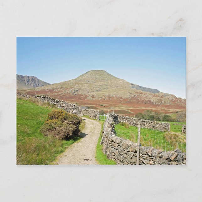 Der alte Mann von Coniston Postkarte (Vorderseite)