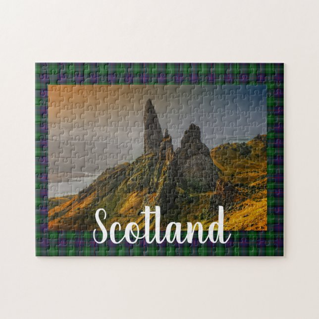 Der alte Mann von Storr Skye Schottland Puzzle (Horizontal)