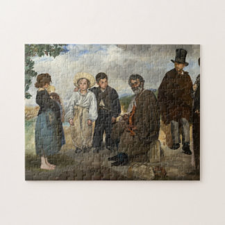 Der alte Musiker von Edouard Manet Puzzle
