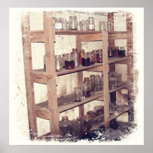 Der alte Pantry Poster