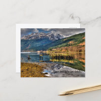 Der alte Pier, Loch Long, Arrochar, Postcard