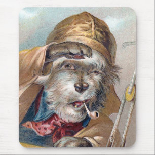 "Der alte Seehund" Vintag (TBA-Sieger) Mousepad