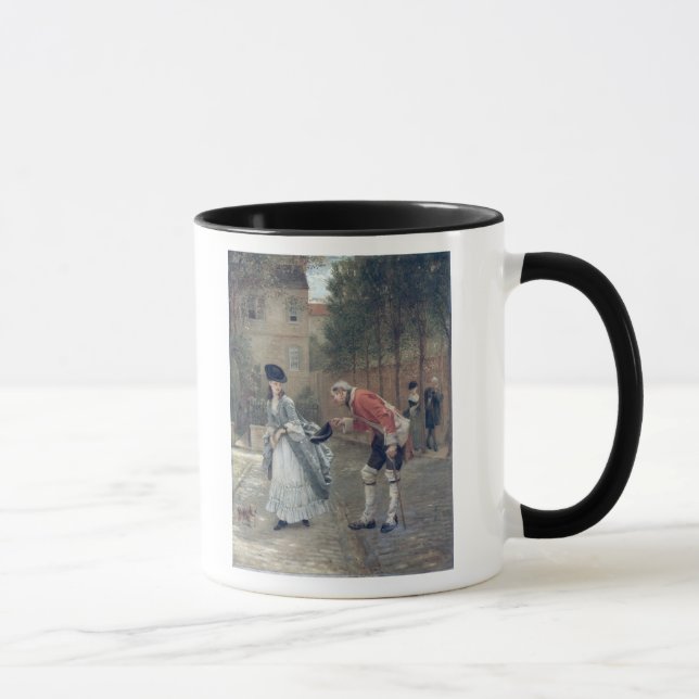 Der alte Soldat, 1869 Tasse (Rechts)