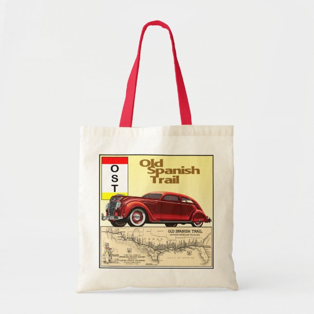 Der Alte Spanische Weg - Historischer Auto Tragetasche (Vorne)