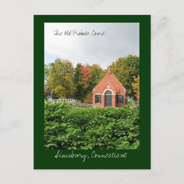 Der alte Strafgerichtshof Postkarte (Vorderseite)