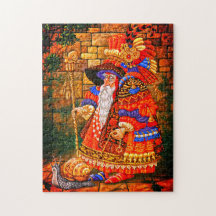 Der alte Zauberer, der seine Schnecke begeht