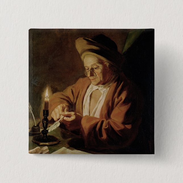 Der ältere Verfasser Button (Vorderseite)