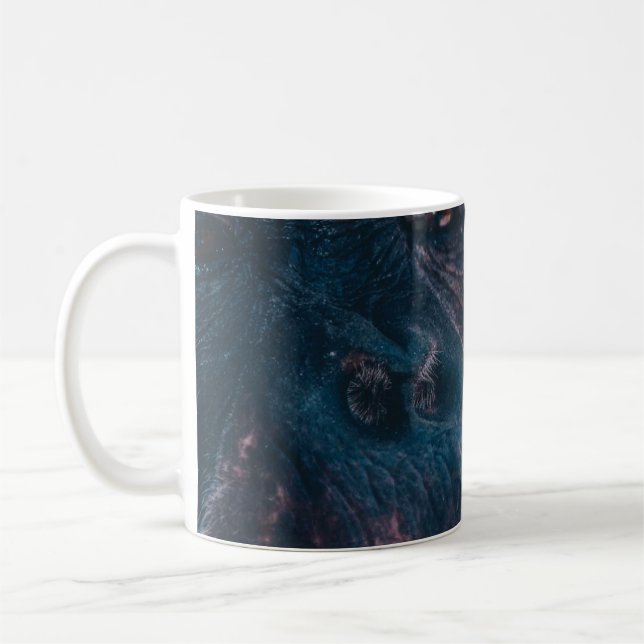 DER ÄLTESTE SCHIMPANSE KAFFEETASSE (Links)