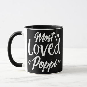 Der am meisten geliebte Poppi beste Poppi je Vater Tasse