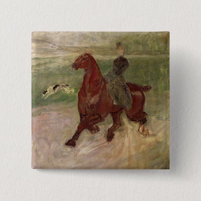 Der Amazonas, 1882 (Öl auf Leinwand) Button (Vorderseite)