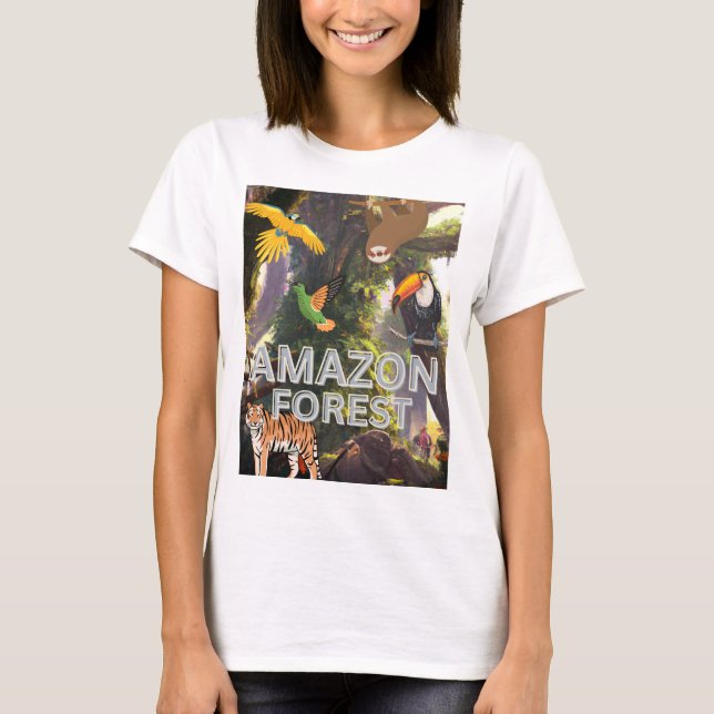 Der Amazonas-Wald - der Regenwald am Amazonas T-Shirt (Vorderseite)
