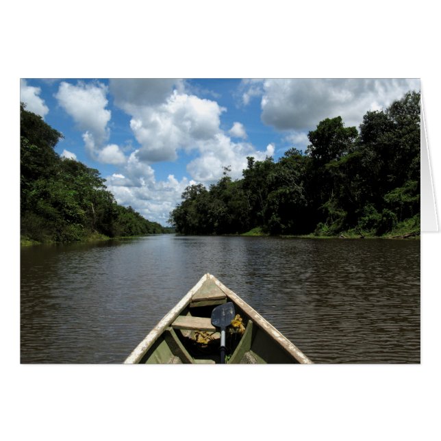 Der Amazonas wird hinuntergefahren (Vorderseite (Horizontal))