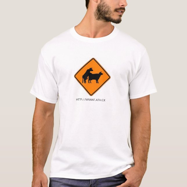 Der Ameisen-Hügel-T - Shirt (Vorderseite)