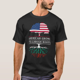 Der Amerikaner, der mit Bulgaren gewachsen wird, T-Shirt