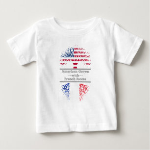 Der Amerikaner, der mit Franzosen gewachsen wird, Baby T-shirt