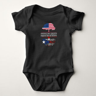 Der Amerikaner, der mit Puertorikaner gewachsen Baby Strampler