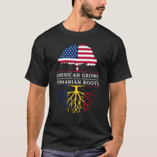 Der Amerikaner, der mit Rumänen gewachsen wird, T-Shirt