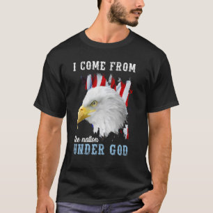 Der amerikanische Adler, den ich aus der Nation un T-Shirt