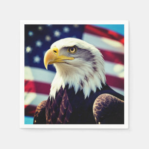 Der Amerikanische Adler – Historisches Emblem der Serviette