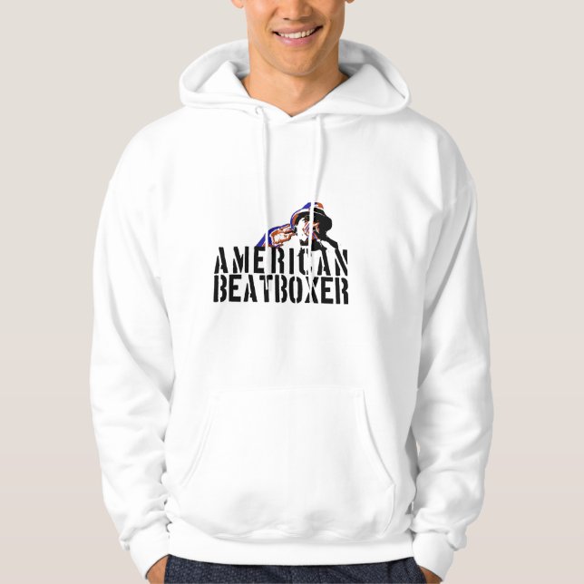 Der amerikanische Beatboxer KlassikerHoodie Hoodie (Vorderseite)