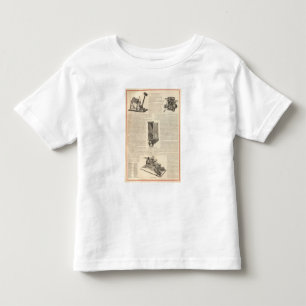 Der amerikanische Feuersignal-und Kleinkind T-shirt
