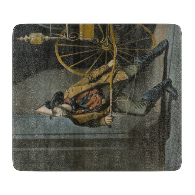 Der amerikanische Feuerwehrmann: Immer bereit Schneidebrett (Vorderseite)