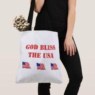 Der amerikanische Flaggengott segne die USA