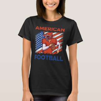 Der amerikanische Fußballspieler Gott segne die US T-Shirt
