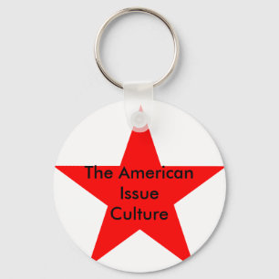 Der amerikanische Kulturstar Red Schlüsselanhänger