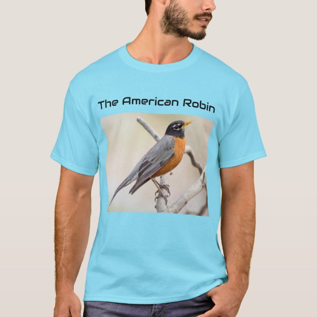 Der amerikanische Robin T-Shirt (Vorderseite)