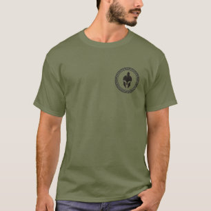 Der amerikanische Spartan T-Shirt