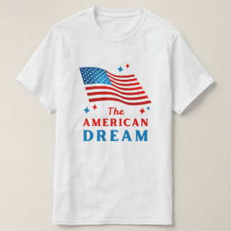 Der amerikanische Traum Design. T-Shirt