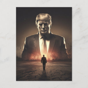 Der amerikanische Zerstörer in einer sonnengebacke Postkarte