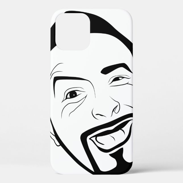 Der amüsierte Koksmann Case-Mate iPhone Hülle (Rückseite)