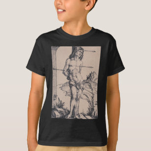 Der an eine Säule gebundene heilige Sebastian T-Shirt