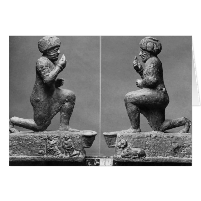 Der Anbeter aus Larsa, auch bekannt als König (Vorderseite (Horizontal))