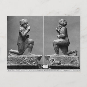 Der Anbeter aus Larsa, auch bekannt als König Postkarte