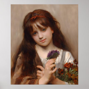 Der Anbieter der Blume Poster