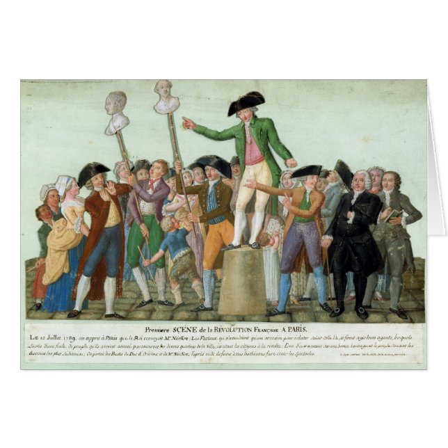 Der Anfang der Französischen Revolution (Vorderseite (Horizontal))