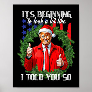Der Anfang, so auszusehen, wie ich es Ihnen so ric Poster