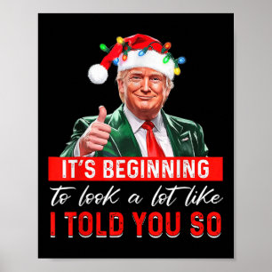 Der Anfang, so auszusehen, wie ich es Ihnen so ric Poster