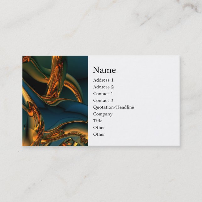 Der Anfang Visitenkarte (Vorderseite)