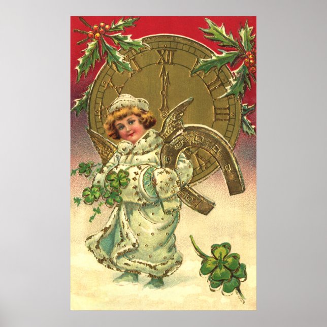 Der Angel des Neujahrs Poster (Vorne)