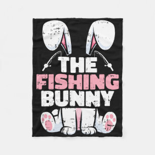Der Angelhasen-Ostern-Familien-Matching-Spring-Me Fleecedecke