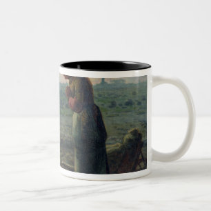 Der Angelus, 1857-59 Zweifarbige Tasse