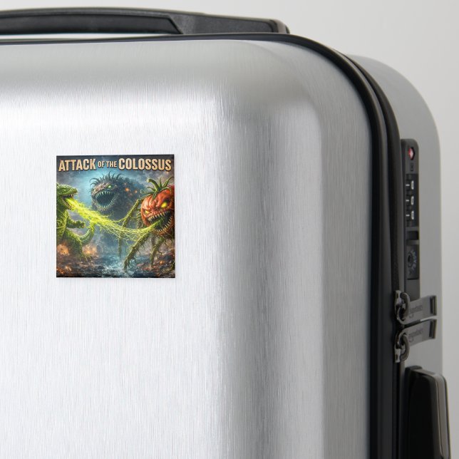 Der Angriff der Koloss-Mutantengemüse-Quadratmaus Magnet (In Situ (Gepäck))