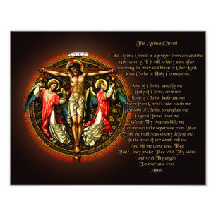 Der Anima Christi Fotodruck