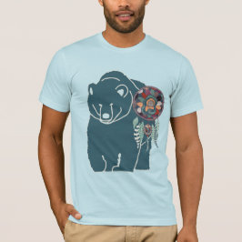 Der Animal Totem Bear Spirit - Indianerin T-Shirt